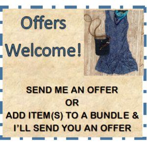 Like an Item - Send Me An Offer!